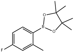 4-FLUORO-2-METHYLPHENYLBORONIC ACID, PINACOL ESTER price.