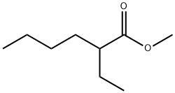 2-乙基己酸甲酯, 816-19-3, 結(jié)構(gòu)式