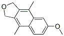 Naphtho[2,3-c]furan, 1,3-dihydro-6-methoxy-4,9-dimethyl- (9CI) Struktur