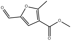 METHYL 5-FORMYL-2-METHYL-3-FUROATE Struktur