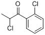 1-Propanone, 2-chloro-1-(2-chlorophenyl)- (9CI) Struktur