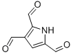 1H-Pyrrole-2,3,5-tricarboxaldehyde (9CI) Struktur