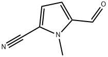 1H-Pyrrole-2-carbonitrile,5-formyl-1-methyl-(9CI) Struktur