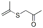 2-Propanone, 1-[(1-methylethenyl)thio]- (9CI) Struktur