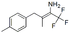 2-Buten-2-amine,1,1,1-trifluoro-3-methyl-4-(4-methylphenyl)-,(2Z)-(9CI) Struktur