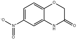 6-硝基-2H-1 4-苯并惡嗪-3(4H)-酮 結(jié)構(gòu)式