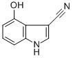 3-CYANO-4-HYDROXYINDOLE Struktur