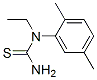 Thiourea, N-(2,5-dimethylphenyl)-N-ethyl- (9CI) Struktur