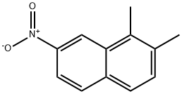 Naphthalene, 1,2-dimethyl-7-nitro- (9CI) Struktur