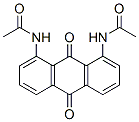 N,N'-(9,10-dihydro-9,10-dioxo-1,8-anthracenediyl)bisacetamide Struktur