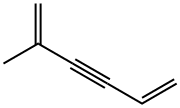 2-Methyl-1,5-hexadien-3-yne Struktur