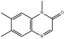 2(1H)-Quinoxalinone,1,6,7-trimethyl-(6CI,7CI,9CI) Struktur