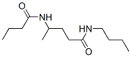 4-(butanoylamino)-N-butyl-pentanamide Struktur