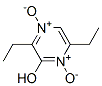 2-Pyrazinol,3,6-diethyl-,1,4-dioxide(9CI) Struktur