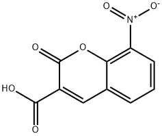 8-NITRO-2-OXO-2H-CHROMENE-3-CARBOXYLIC ACID Struktur