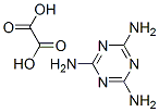 1,3,5-triazine-2,4,6-triamine oxalate  Struktur