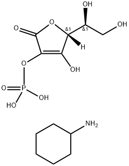 L-アスコルビン酸2-モノリン酸トリスシクロヘキシルアンモニウム標(biāo)準(zhǔn)品 化學(xué)構(gòu)造式