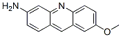 3-amino-7-methoxyacridine Struktur