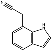 1H-Indole,7-acetonitrile Struktur