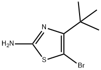 2-AMino-5-broMo-4-t-butylthiazole Struktur