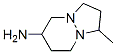 1H-Pyrazolo[1,2-a]pyridazin-6-amine,  hexahydro-1-methyl- Struktur