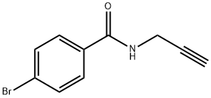 Propargyl 4-bromobenzamide Struktur