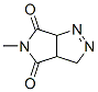 Pyrrolo[3,4-c]pyrazole-4,6(3H,5H)-dione,  3a,6a-dihydro-5-methyl-  (9CI) Struktur