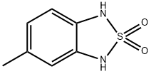 5-METHYL-1,3-DIHYDRO-BENZO[1,2,5]THIADIAZOLE 2,2-DIOXIDE Struktur