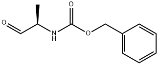 (S)-(1-METHYL-2-OXO-ETHYL)-CARBAMIC ACID BENZYL ESTER Struktur