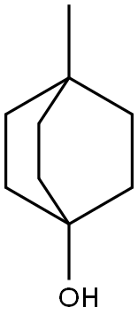 1-Hydroxy-4-methylbicyclo[2.2.2]octane Struktur