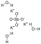 Potassium Antimonate, Trihydrate Struktur