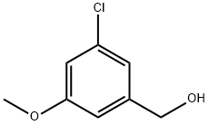 (3-CHLORO-5-METHOXYPHENYL)METHANOL Struktur