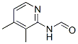 Formamide,  N-(3,4-dimethyl-2-pyridinyl)- Struktur