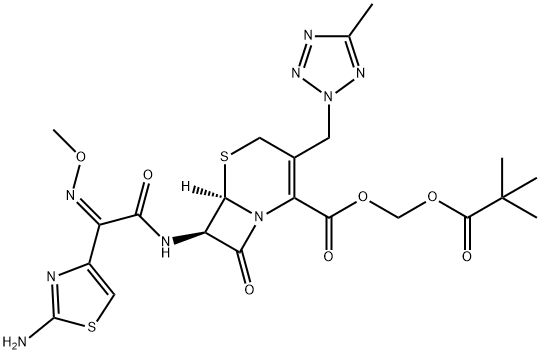 Cefteram pivoxil Struktur