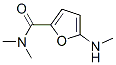 2-Furancarboxamide,  N,N-dimethyl-5-(methylamino)- Struktur