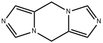 5H,10H-Diimidazo[1,5-a:1,5-d]pyrazine Struktur