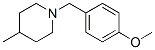 Piperidine, 1-[(4-methoxyphenyl)methyl]-4-methyl- (9CI) Struktur