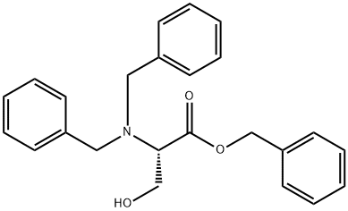 2-N,N-DIBENZYL SERINE BENZYL ESTER Struktur