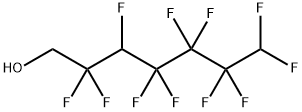 1H,1H,3H,7H-PERFLUOROHEPTAN-1-OL Struktur