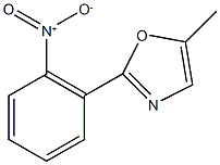 5-Methyl-2-(2-nitrophenyl)-1,3-oxazole Struktur