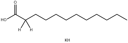 POTASSIUM DODECANOATE-2,2-D2 Struktur