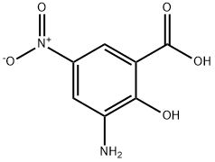 3-Amino-5-nitrosalicylsure