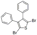 2,5-DIBROMO-3,4-DIPHENYL-THIOPHENE Struktur