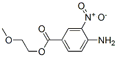 2-methoxyethyl 4-amino-3-nitrobenzoate Struktur