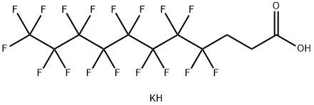 1H,1H,2H,2H-PERFLUOROUNDECANOIC ACID POTASSIUM SALT Struktur