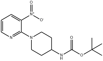 (3'-Nitro-3,4,5,6-tetrahydro-2H-[1,2']bipyridinyl-4-yl)-carbaMic acid tert-butyl ester, 98+% C15H22N4O4, MW: 322.36 Struktur