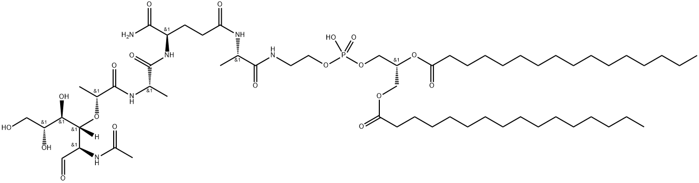 Mifamurtide Struktur