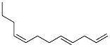 1,E-4,Z-8-Dodecatriene Struktur