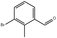 3-Bromo-2-methylbenzaldehyde Struktur