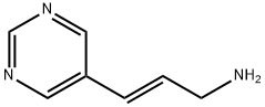 2-Propen-1-amine, 3-(5-pyrimidinyl)-, (E)- (9CI) Struktur